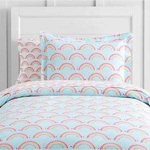 Pottery Barn Kids Organic Rainbow Sheet Set